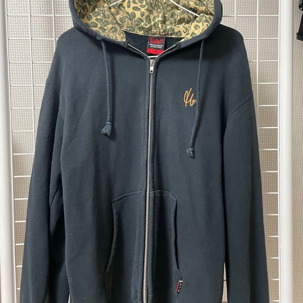 빈티지 호피 프린팅 후드집업