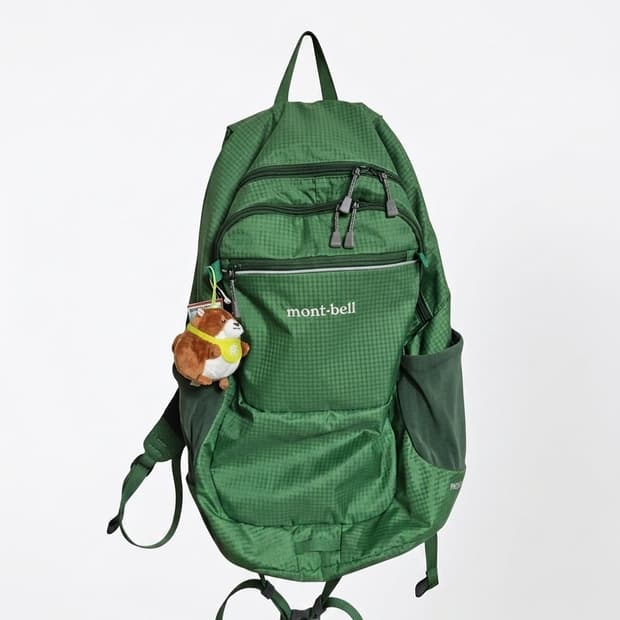 💚몽벨 필드팩 그린 백팩💚/키링 포함