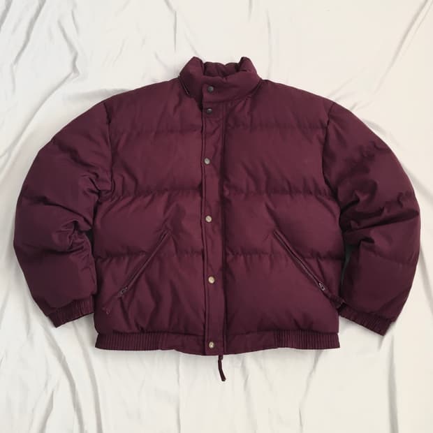 Life Tools Burgundy Puffer Jacket