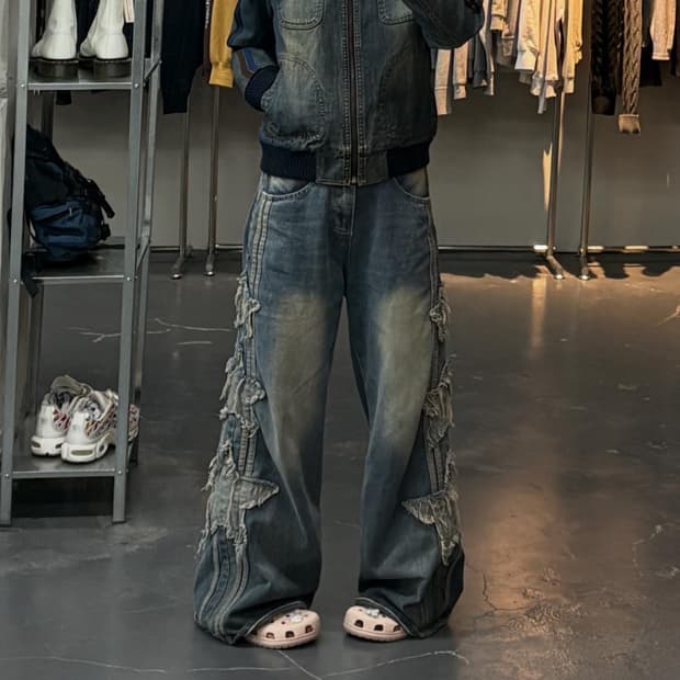 MLB 뉴욕메츠 올드스쿨 데님 자켓 A2962