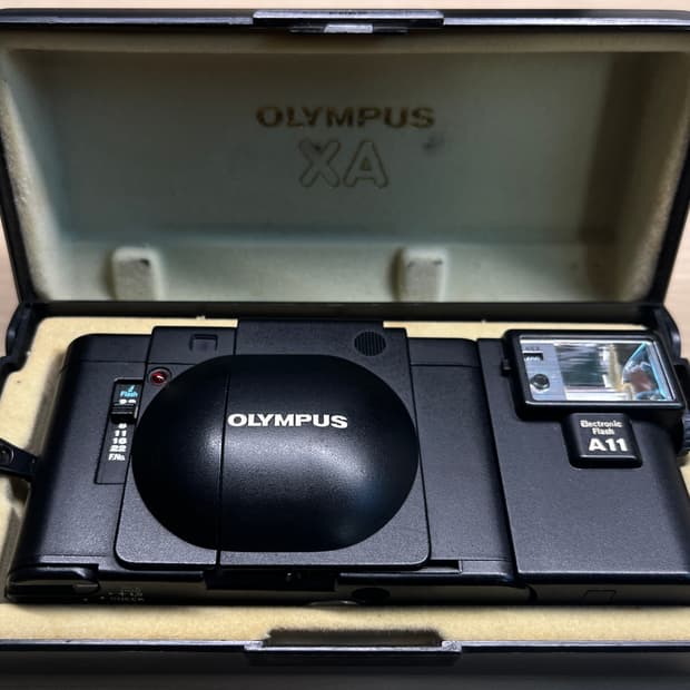 올림푸스 XA 카메라 판매 합니다