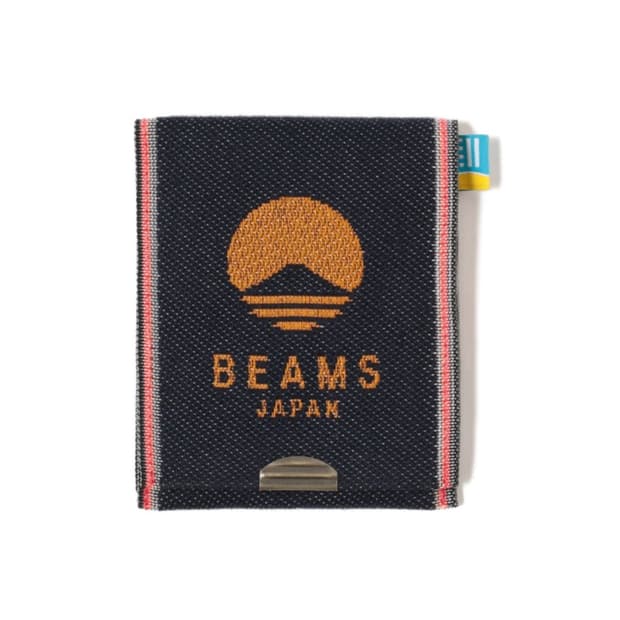 Beams Tatami Edge Logo Card Wallet