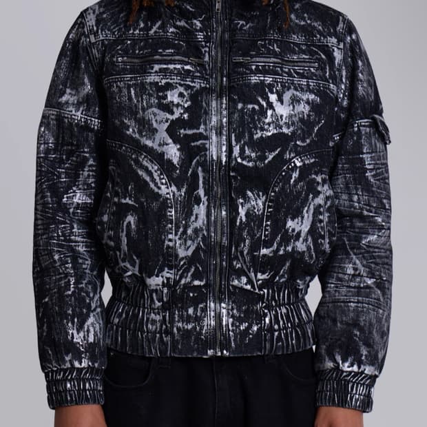 Jaded London 건메탈 마셜 재킷 자켓