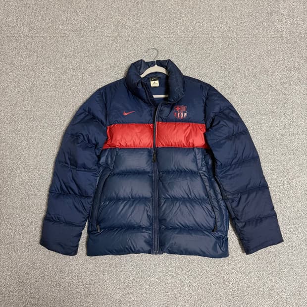 나이키 바르셀로나 패딩 네이비 M