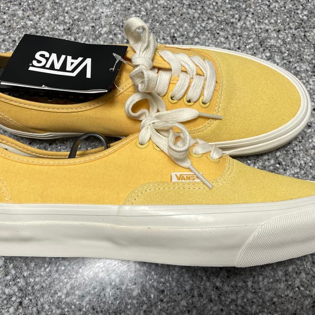 반스 어센틱 리이슈 44 솔트 워시 옐로우 사이즈 265
