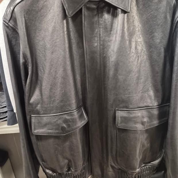 [2] 인더로우 25FW A2 가죽자켓 블랙