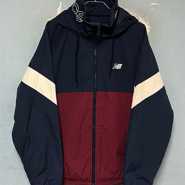 뉴발란스 UNI 남자 패딩 웜업자켓 누빔 추동 캐주얼 L 100