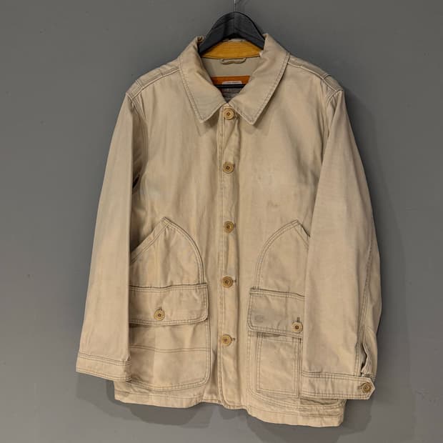 팀버랜드 퀼팅 내피 캔버스 워크자켓