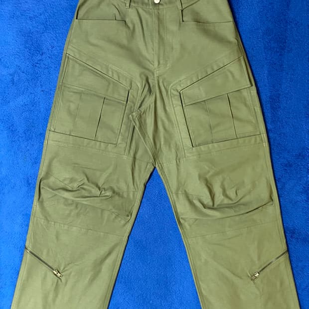 FarFromWhat 파프롬왓 파아카이브 그린 올리브 워크 팬츠 2