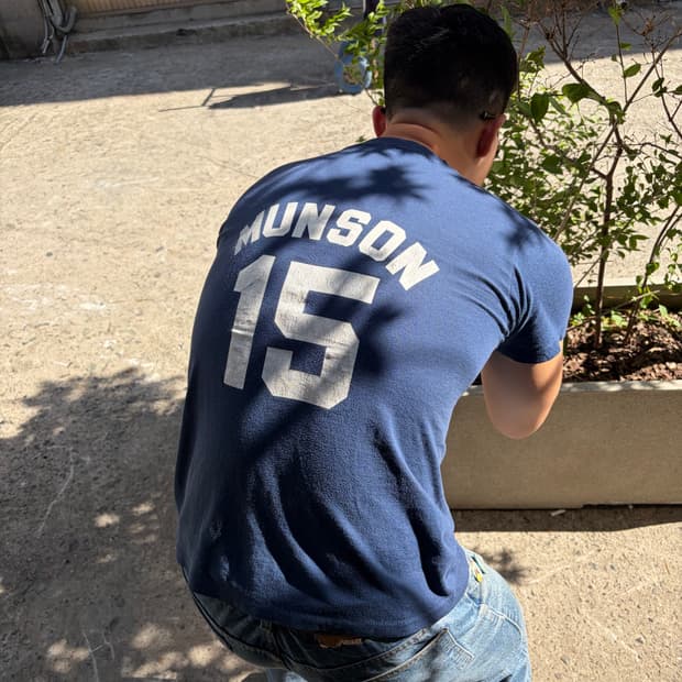 70-80‘s NewYork Yankees Munson 15 number