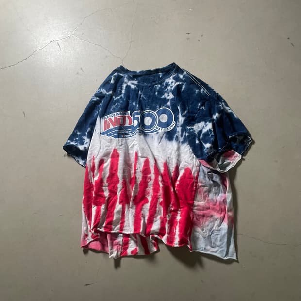 90’s Vintage Indy 500 Tie-Dye T-shirt