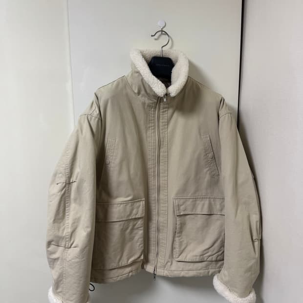 [L]파르티멘토 3M 신슐레이트 보아 플리스 무톤 자켓 베이지