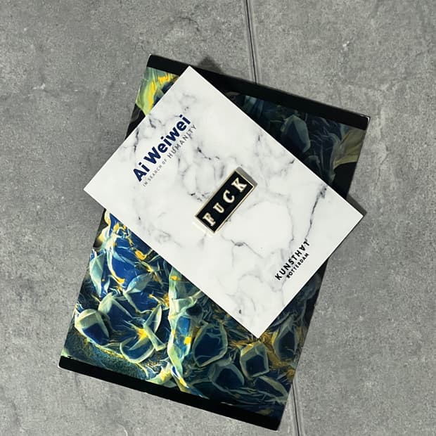 아이웨이웨이 Ai weiwei, fuck (2000) pin