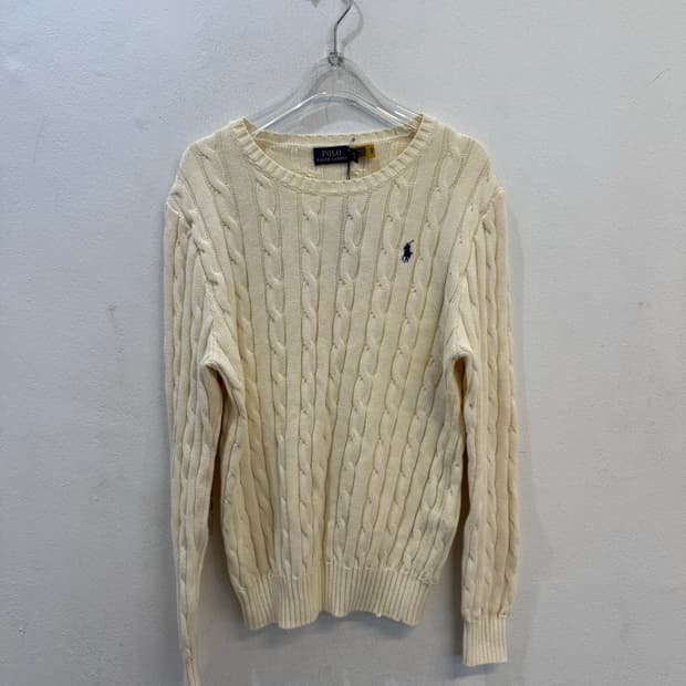 Polo Ralph Lauren Cream cotton sweater