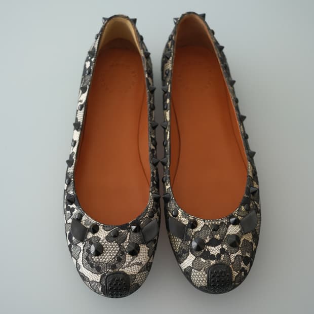 Lace mouse flats