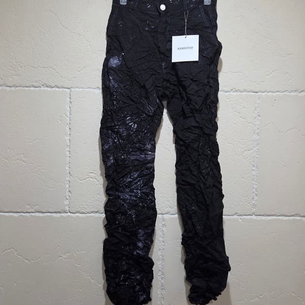 강혁 에어백 슈링크 트라우저 블랙 S