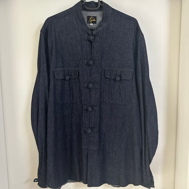 needles 오리엔탈 데님 셔츠