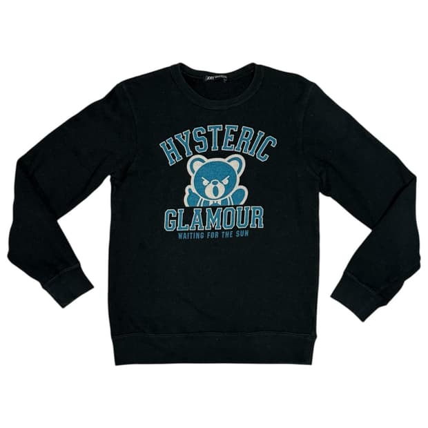 히스테릭 글래머 아카이브 퍽베어 맨투맨 스웨터