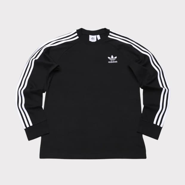 [L] 아디다스 삼선 롱슬리브 긴팔 티셔츠