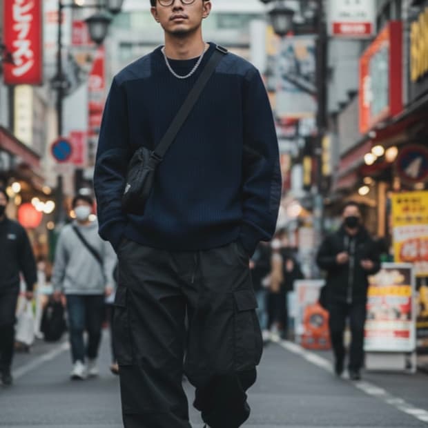 Wtaps 코만도 니트 네이비 XL