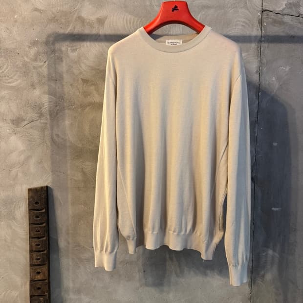 갤럭시 카디널 크루넥 니트 105