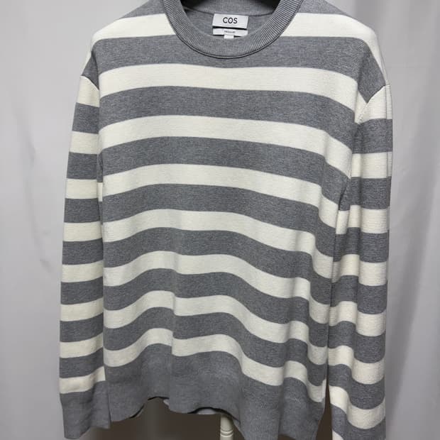 COS / 코스 스트라이프 니트