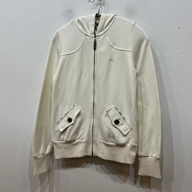 버버리 로고 후드집업 우먼즈 