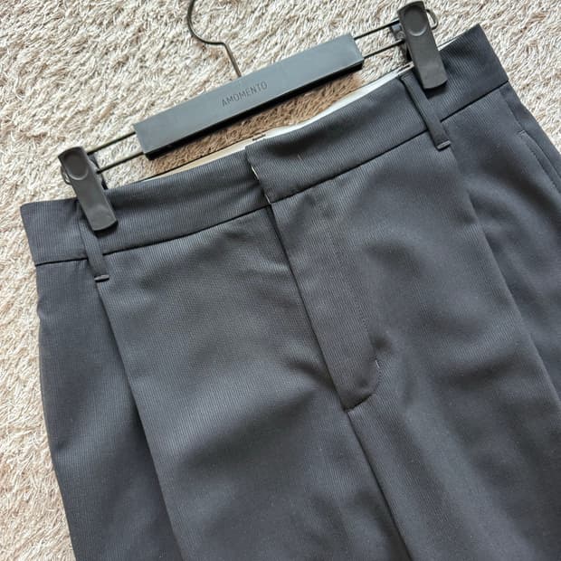 [M] WOOL STRIPE MARTINE PANTS