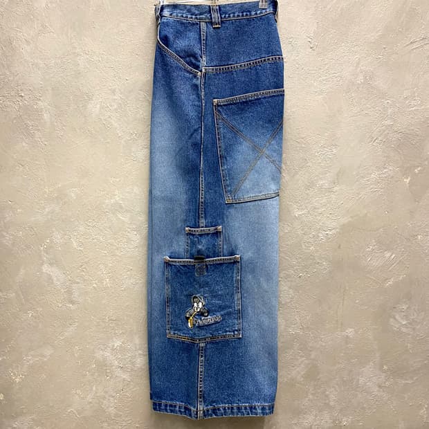 [30] 90s Dr Jeans 빅 와이드 카고 데님팬츠