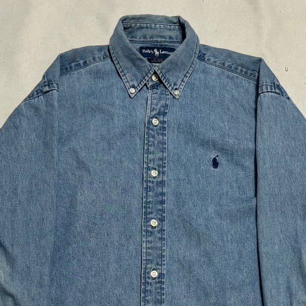 S 폴로랄프로렌 데님 셔츠