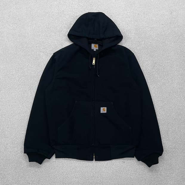 칼하트 Carhartt J131 액티브 후드 자켓 블랙