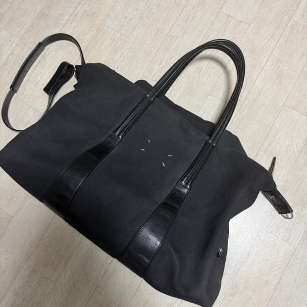 메종 마르지엘라 보스턴백 블랙 