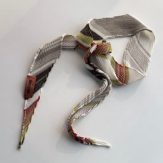 미쏘니 MISSONI 트윌 스카프