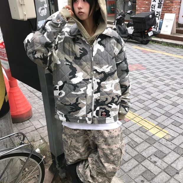 Supreme X Dickies Quilted Denim Work Jk