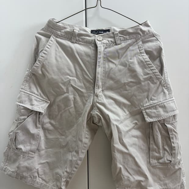 빈티지 카고 버뮤다 팬츠