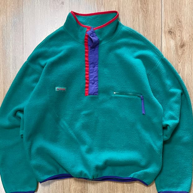 국내 유일 90s Made USA 빈티지 콜롬비아 컬럼비아 후리스 플리스