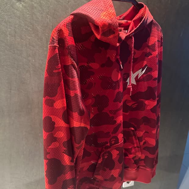 Bape 베이프 매쉬 후드티