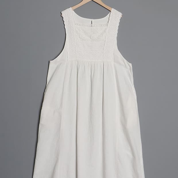 Samansa Mos2 Linen Blend One-Piece