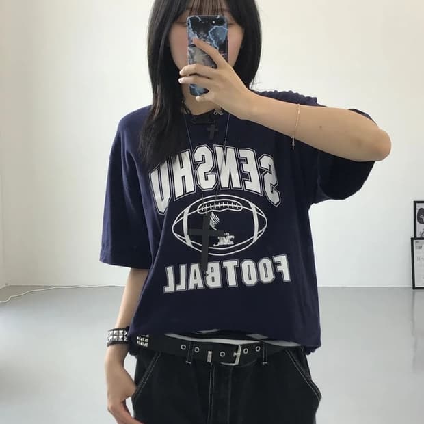 JPN 프린팅 반팔