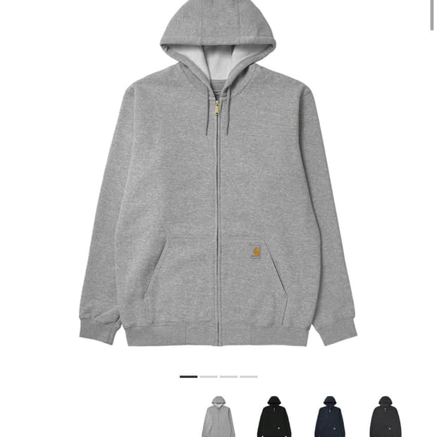 칼하트 후드집업 급처