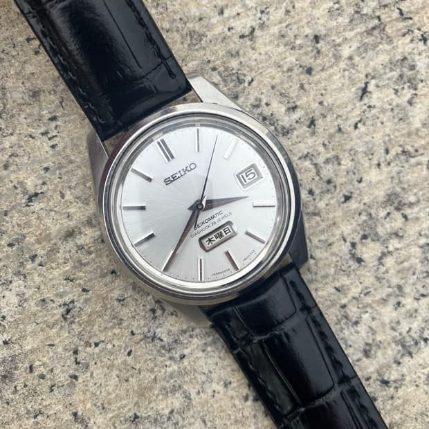 (희귀) 세이코매틱 한자판 칼침 위크데이터