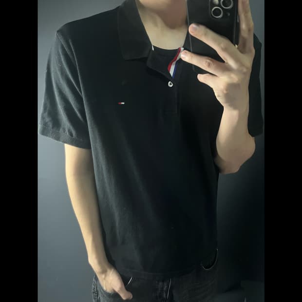 [100] TOMMY HILFIGER 타미힐피거 반팔 카라티
