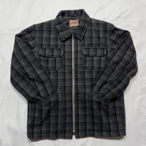 Bay value 체크 자켓 105