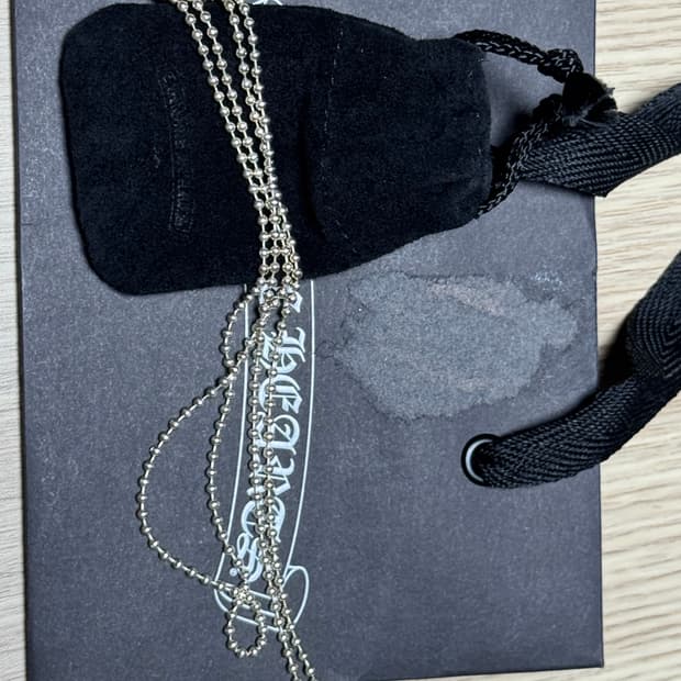 [새상품] 크롬하츠 볼체인 30인치