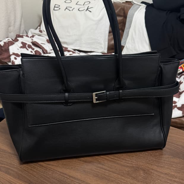 자라 벨트 토트백