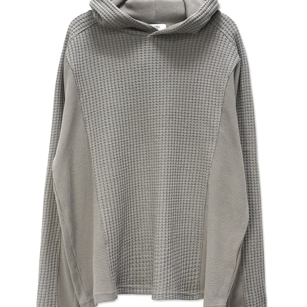 CORE:13 PANELED HOODIE (DEEP BEIGE)