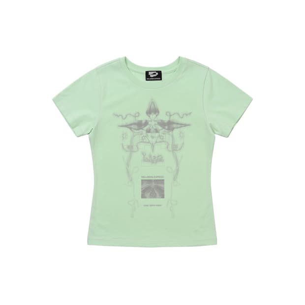 웰빙익스프레스 Digital Tattoo Tee Renewal Mint