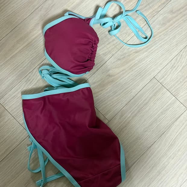 핀카 상그리아 와인 스트링 비키니 set