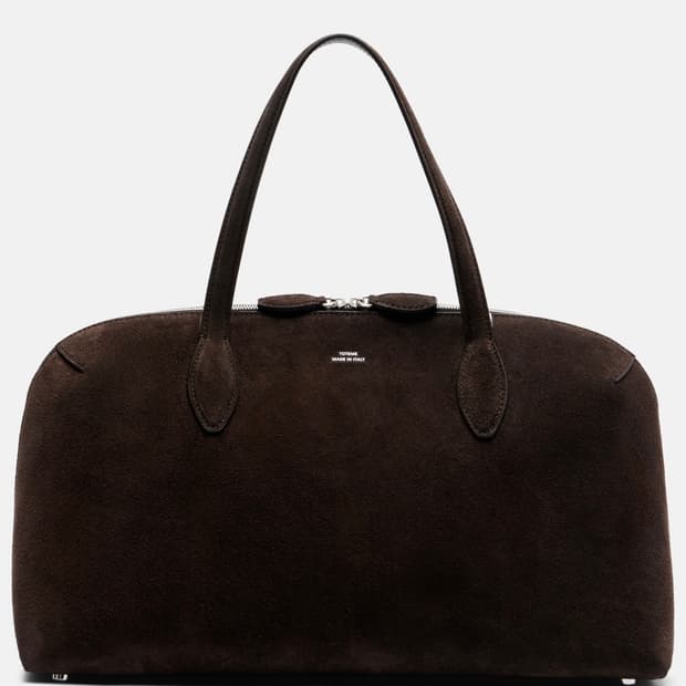 Toteme - Day Tote Bag (Suede Brown) 상품 정