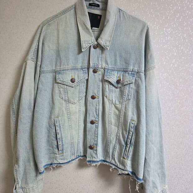 R13빈티지데님워싱청자켓 여성용
